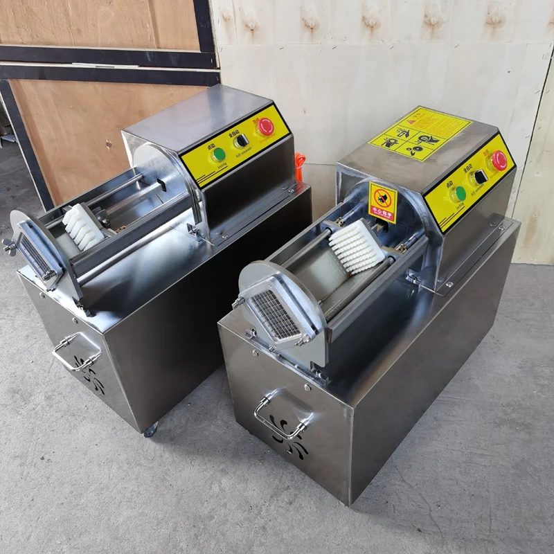 

Electric Eggplant Potato Strip Cutting Machine Hot sale potato chips vegetable strips cutting machine