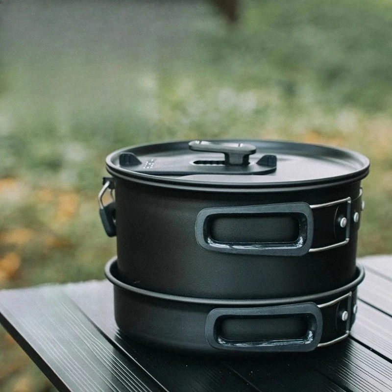 

Non-stick frying cover pan camping tableware camping special pan frying