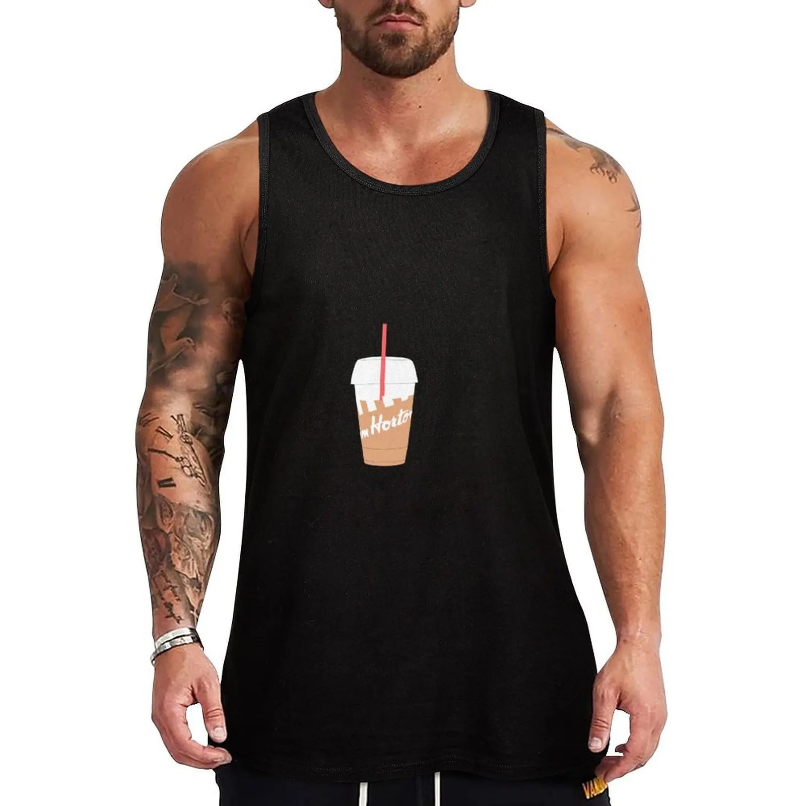 

Ice Capp Tank Top clothing men sleeveless t-shirts for men T-shirt male gym clothes men