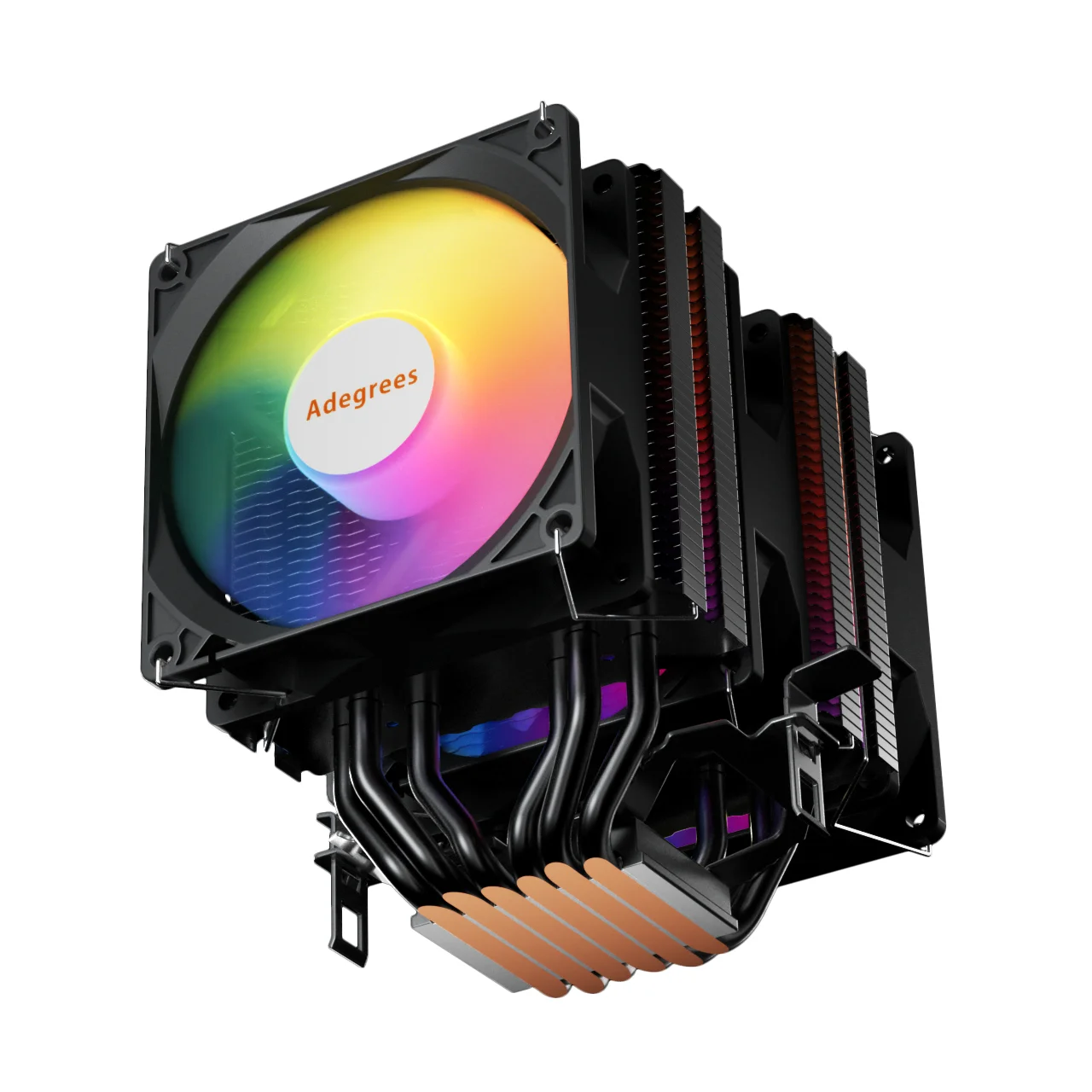 

6 Heat Pipes CPU Cooler 4Pin PWM PC Procesor Tower RGB Cooler for Intel LGA 1700 1200 1150 1151 1155 2011 X79 X99 1366 AM3 AM5