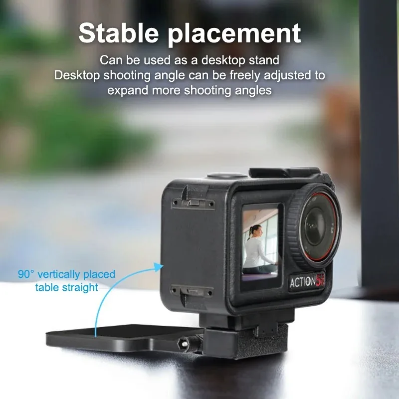 For DJI Osmo Action 5 Pro 4/3 Camera Powerful Magnet for Secure Attachment and Drop Prevention Multi-Function Camera Accessory