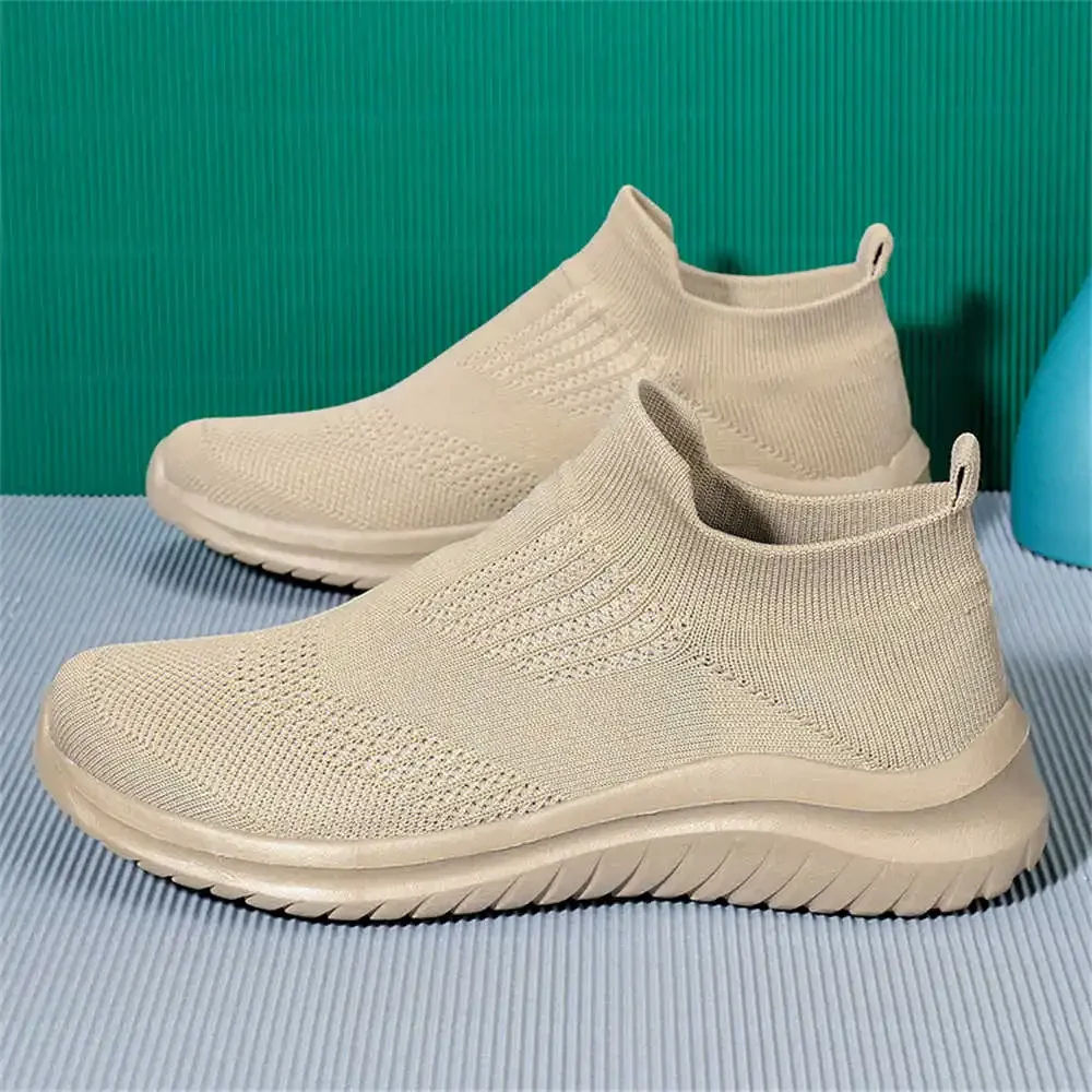 Beige Soft New Novelty Tennis Shoes Man White 46 Men's Sneakers Sport Seasonal Cosplay Trending Special Top Quality view 3