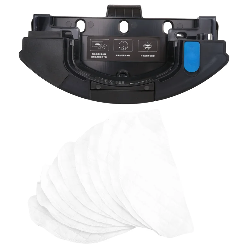 EAS-бак для воды для пылесоса с тканью для швабры для Ecovacs Deebot OZMO T8/T8 +/T9/T8MAX/T8 AIVI OZMO PRO, детали для пылесоса