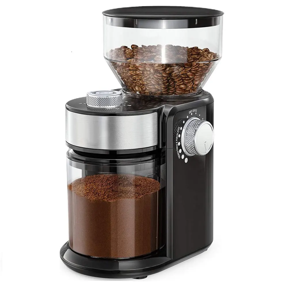 

Electric Burr Coffee Grinder Conical Burr Coffee Grinder Coffee Beans Grinder for Espresso French Press Drip Coffee