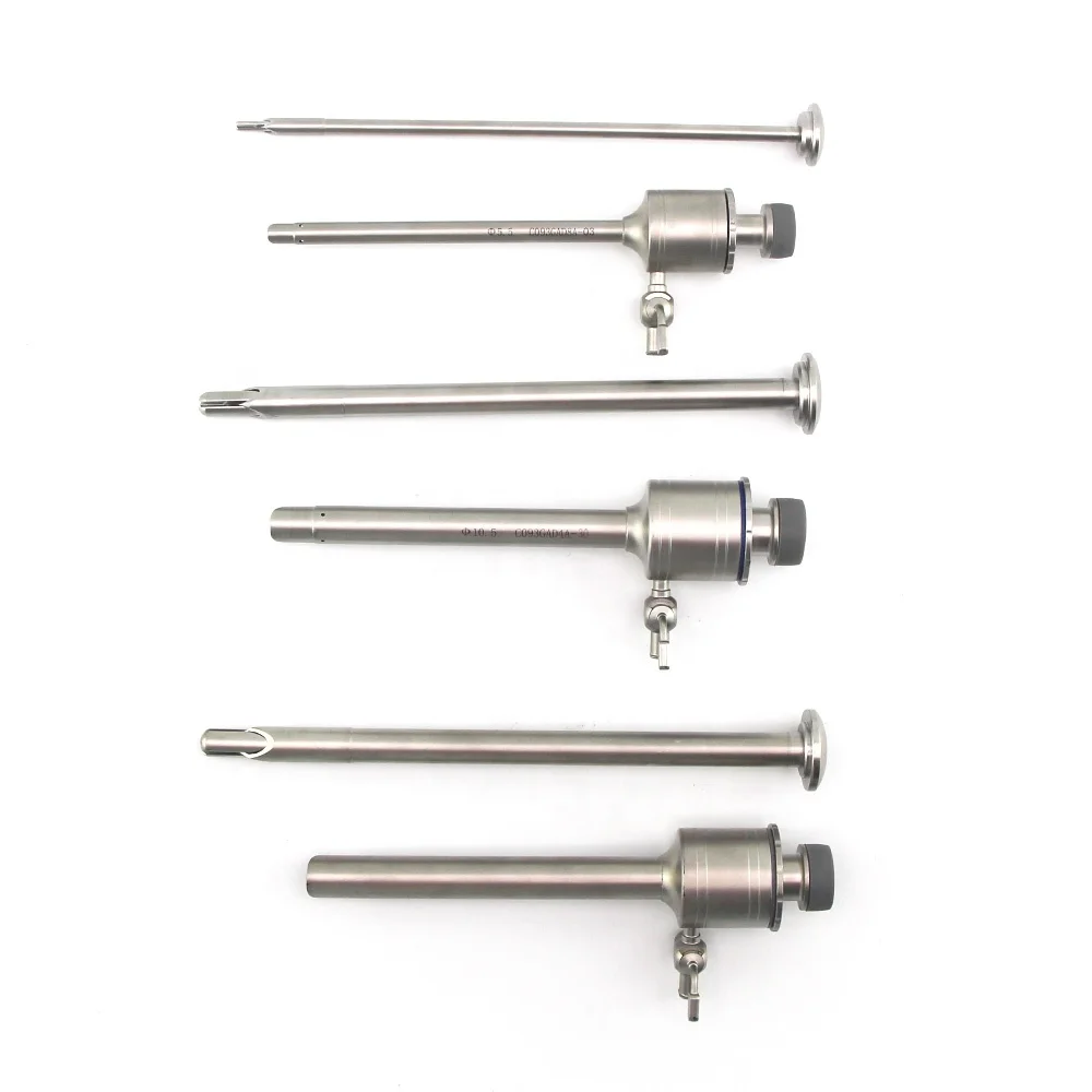 Lap-aros.copics Cross Trocar قابل لإعادة الاستخدام مع قسم حماية 110 مم #4