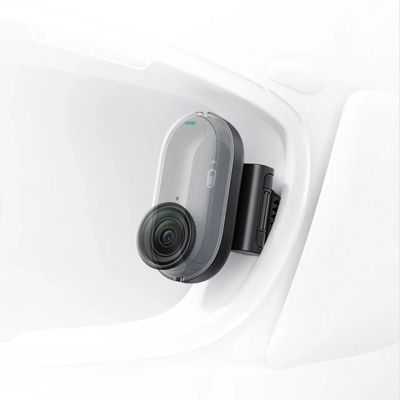 Uchwyt na kask do Insta360 GO 3S/GO 3 - 360 °   Obrotowy uchwyt, bezpieczne mocowanie do kasku motocyklowego, akcesoria do kamer sportowych — zdjęcie produktu 5