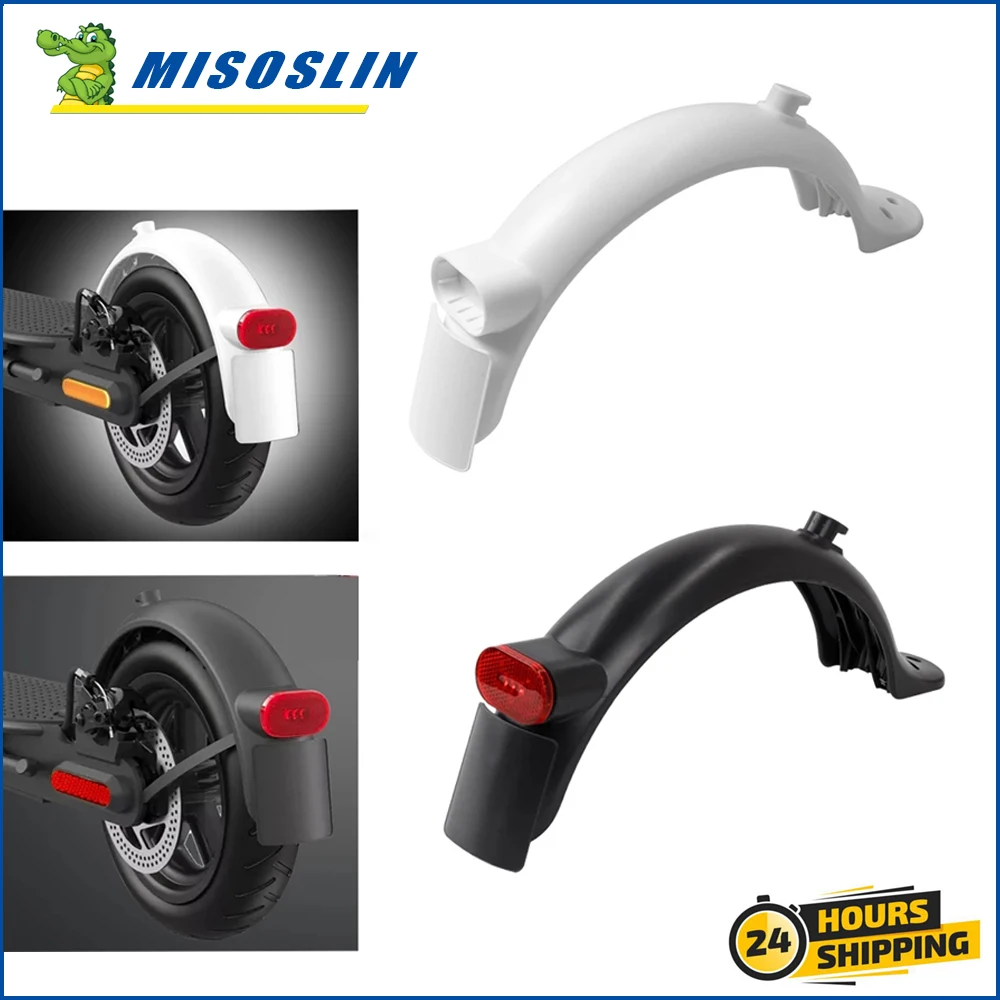 Upgraded Rear Fender For Xiaomi M365 Pro M187 Pro 2 1S Mi3 Electric Scooter Black White Rear Wheel Mudguard Replace Accessories