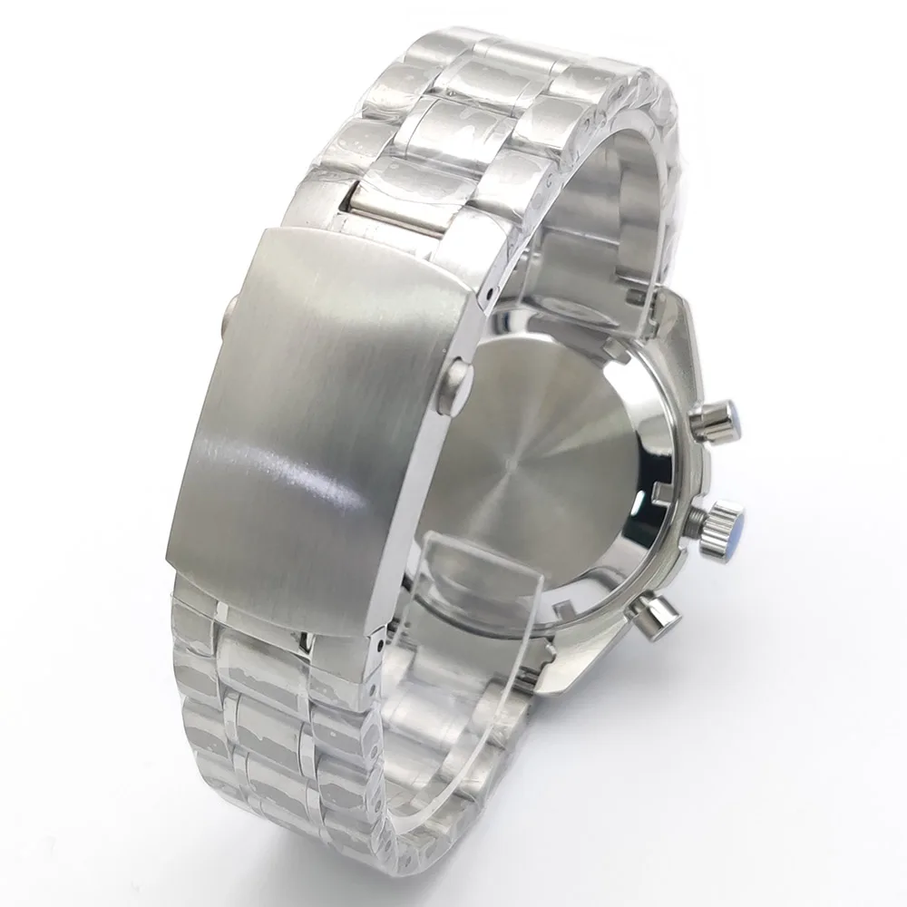 PARNSRPE nouveau 2025 Sport 40mm chronographe multifonction montre à Quartz VK63 chronographe mouvement étanche lumineux Date montre