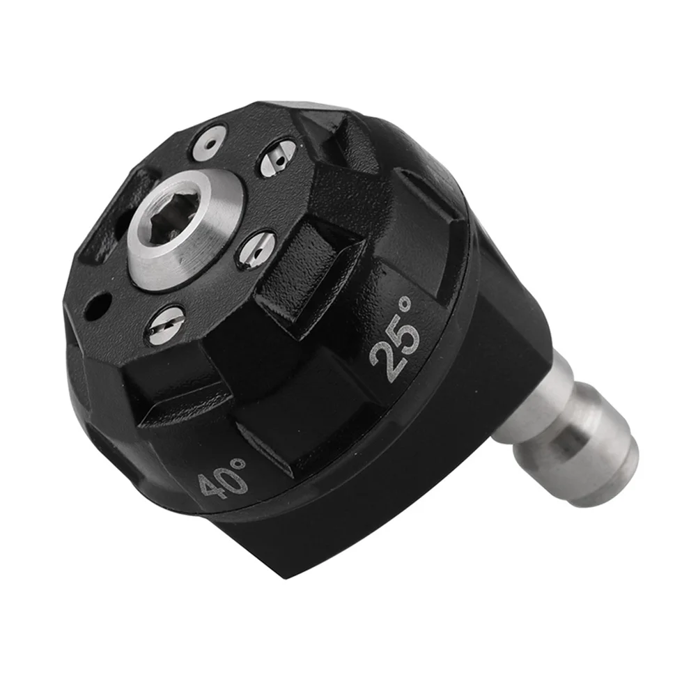 

6 in High Pressure Spray Nozzle Adjustable 4000 PSI Car Washer Spray Nozzle Car Wash Wall Garden Sprayer Quick Disconnect Fits