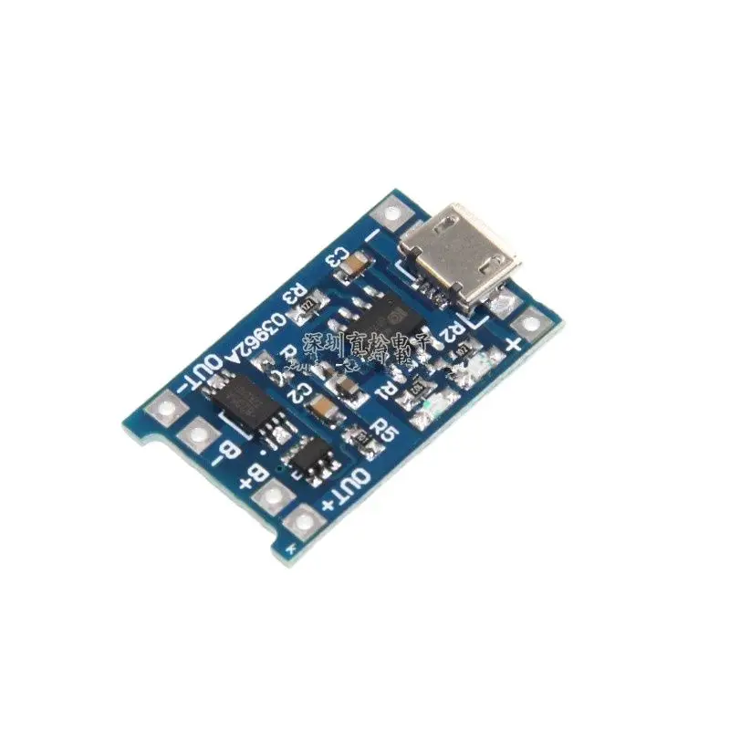 18650 proteção da bateria de lítio 3.7v 3.6v 4.2v placa de carregamento da bateria de lítio 1a overshoot e proteção contra descarga excessiva