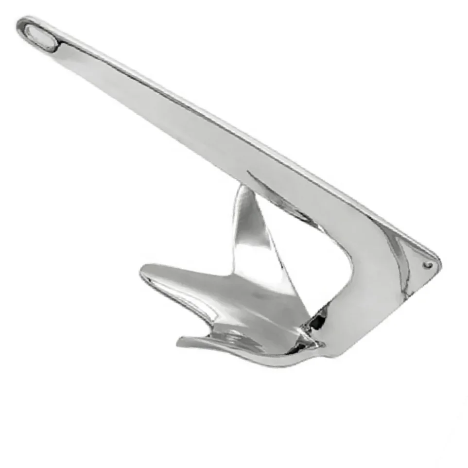 Marine Anchor Stainless Steel Boat Yacht Bruce Anchor 5, 7.5 10,15,20Kg