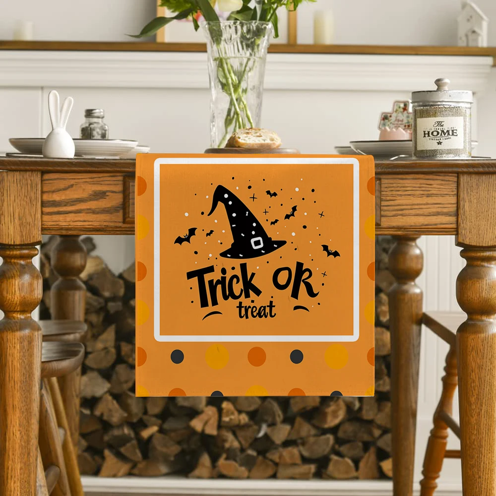 Halloween Table Decoration and Accessories Witch Hat Dinning Table Decorations Decoration for Dining Room & Runner Runners Decor