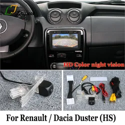 For Renault Duster For Dacia Duster (HS) 2014~2022 OEM Screen Fisheye HD Night Vision Car Rearview CAM Backup Reversing Camera