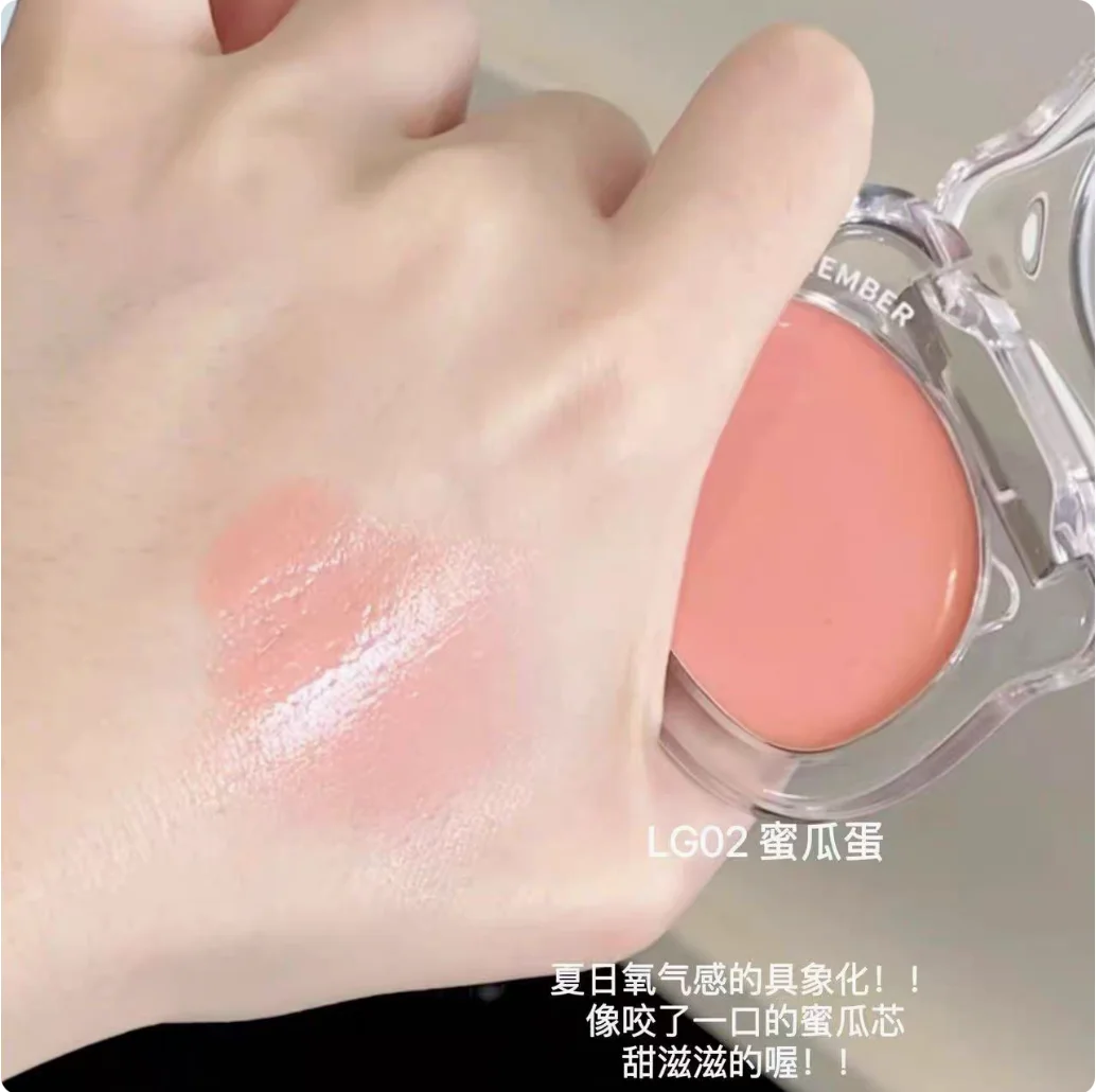 LEEMEMBER Blush Cream Multi Use Glow Cream Stick Transparante Blush Highlighter Originele make-upcosmetica