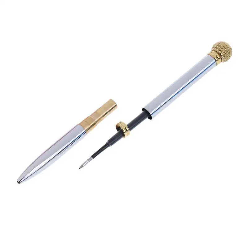 Набор ручек для гольфа, ручки для заметок, настольный декор, орнамент, портативные инструменты для письма, подписи для ведения заметок