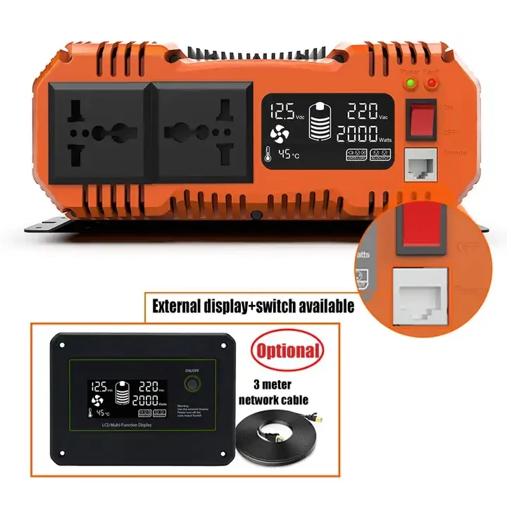 Inverter e convertitori 1500 Watt Inverter di potenza a onda sinusoidale pura 12V 24V schema elettrico Inverter di potenza a onda sinusoidale pura