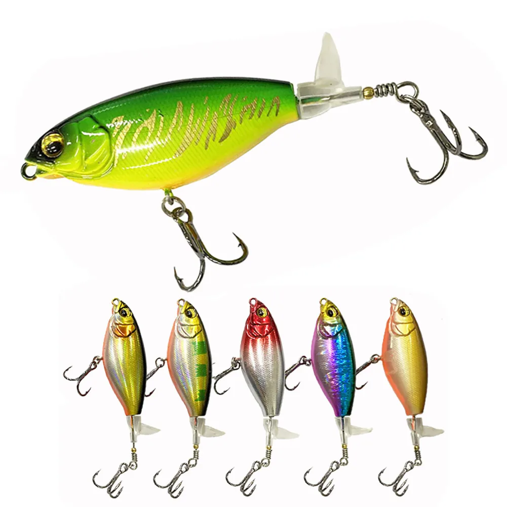 

【Clearance Sale】6.4g/11.9g Fishing Lures With Propeller Tail Long-casting Artificial Hard Bait For Bass Catfish Pike Perch