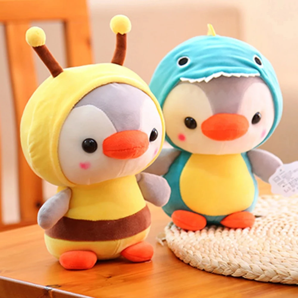 

Stuffed Doll Pendant Keychain Penguin Cosplay Dinosaur Penguin Cosplay Bee Stuffed Toy Penguin Plush Toy Penguin Cosplay Frog