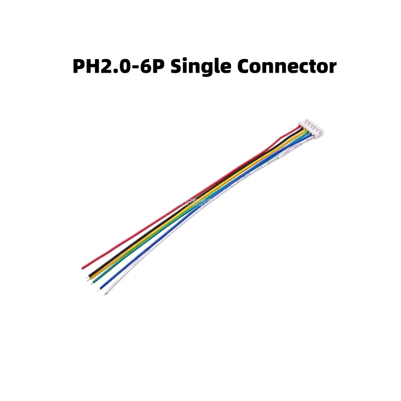 PH2.0-6P to DUPONT-6P/XH2.54-6P Synclastic Conversion Line DC Motor Hall Encoder Connection Cable 15cm