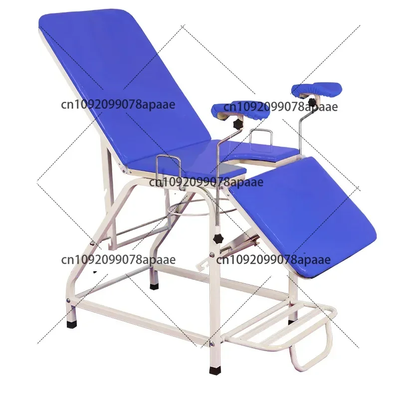 

Gynecological examination bed thickened square tube obstetrics and gynecology flushing bed delivery chair surgery delivery chair