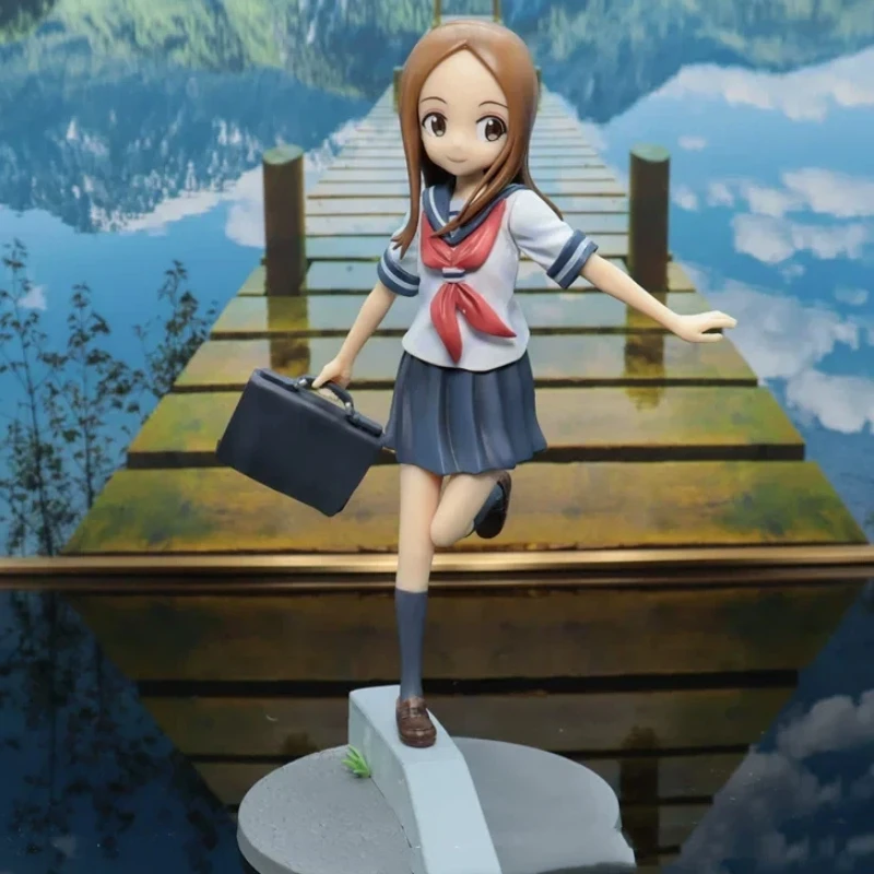 

Новая фигурка аниме-девушки Такаги-сан из серии «Мастер дразнилок» — модель-статуэтка 20 см, коллекционное украшение для рабочего стола