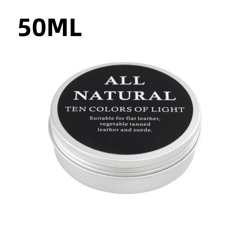 30 ml/100 ml nertsoliecrème voor leren schoenen, tassen, leerverzorgingscrème, leeronderhoudscrème, Leathercraft-accessoires