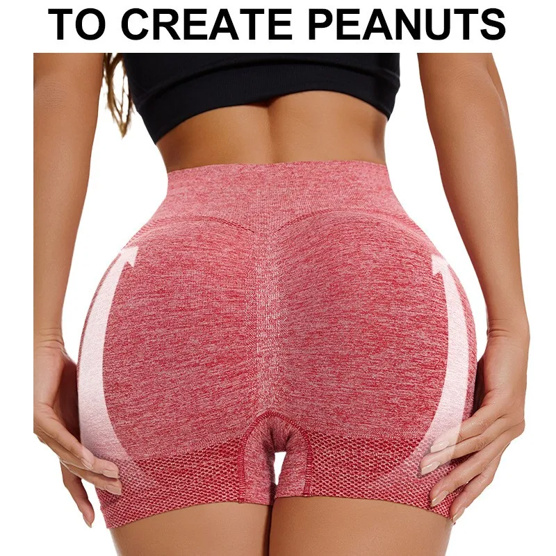 Pantaloncini da yoga da donna estivi pantaloncini sportivi a vita alta fitness yoga sollevamento dell'anca fitness pantaloncini da corsa da palestra per yoga da donna sportswea