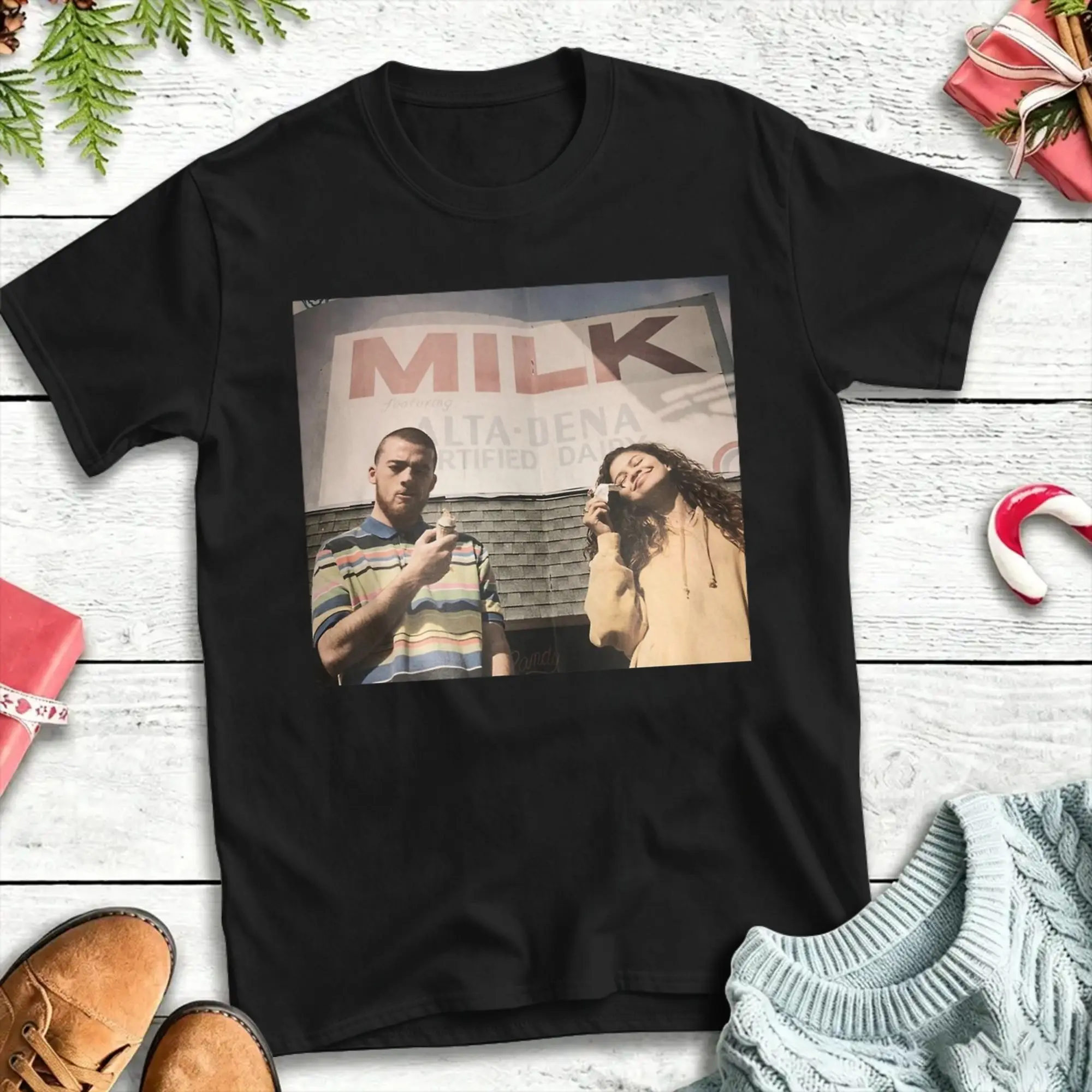 Fun Fezco Euphoria T-shirts pour hommes, col rond, en pur coton, à manches courtes, vêtements cadeau d'anniversaire