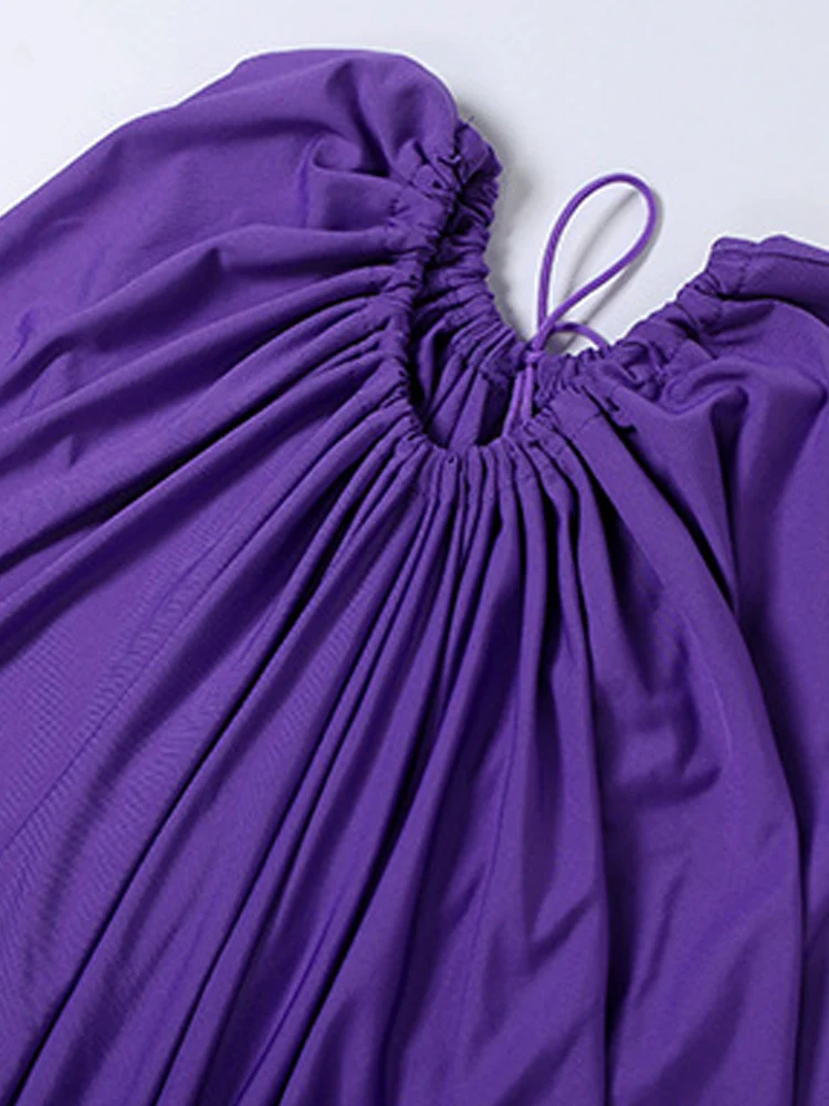 how did they dress back in the 90s GINA PURPLE DEEP V BACKLESS MAXI DRESS  SHOP DDMINE