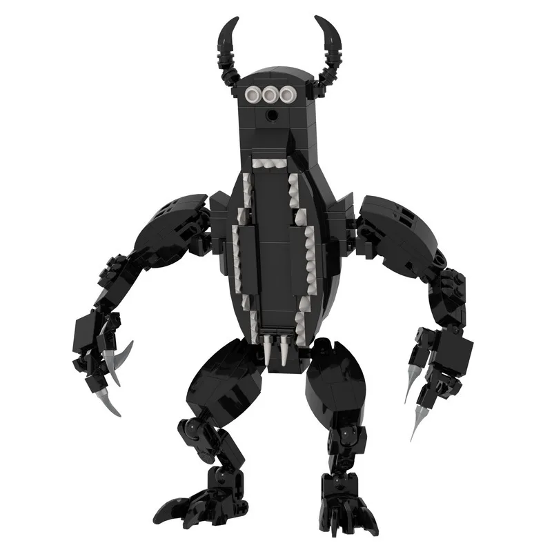 Garten Of Banban Building Blocks Toys Garten of banban Flumbo Bittergiggle Educational Blocks Assembly Children's Birthday Gifts