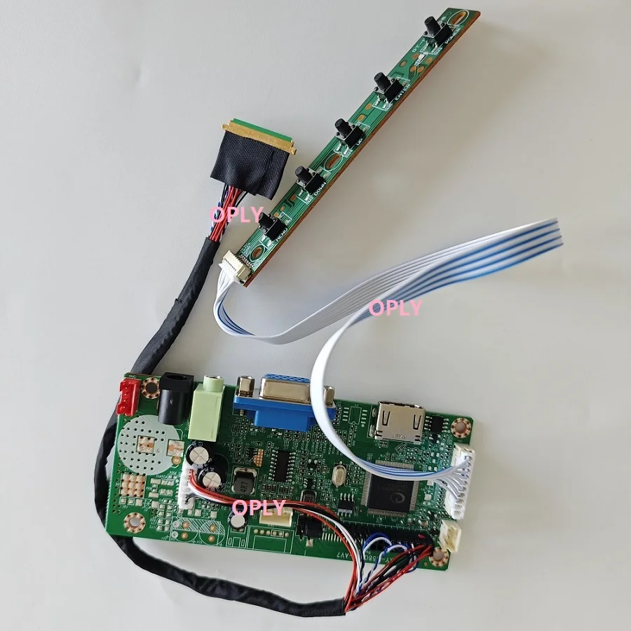 

HDMI-совместимая плата контроллера VGA для N116BGE-L32 N116BGE-L41 N116BGE-L42 N116BGE 1366X768 светодиодный 11,6-дюймовый экран LVDS 40-контактный DIY