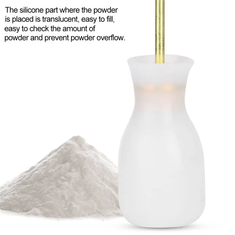 Beekeeping Acaricidal Powder Blower With Copper Head And Silicone For Mite-Killing Applications
