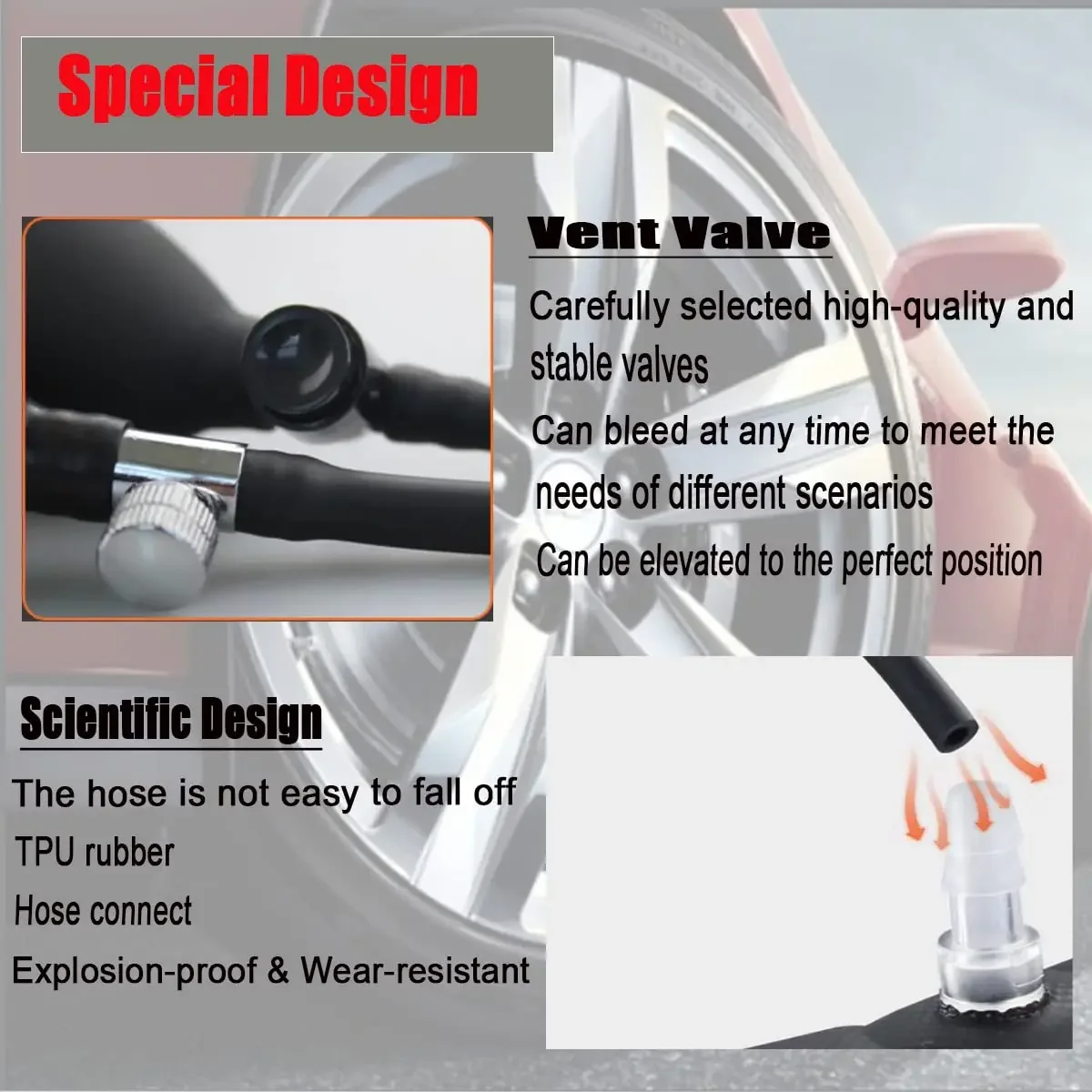 مضخة هواء أسافين وسادة هوائية قابلة للنفخ لباب النوافذ سيارة تركيب قوي محاذاة أداة إصلاح تركيب نافذة الباب