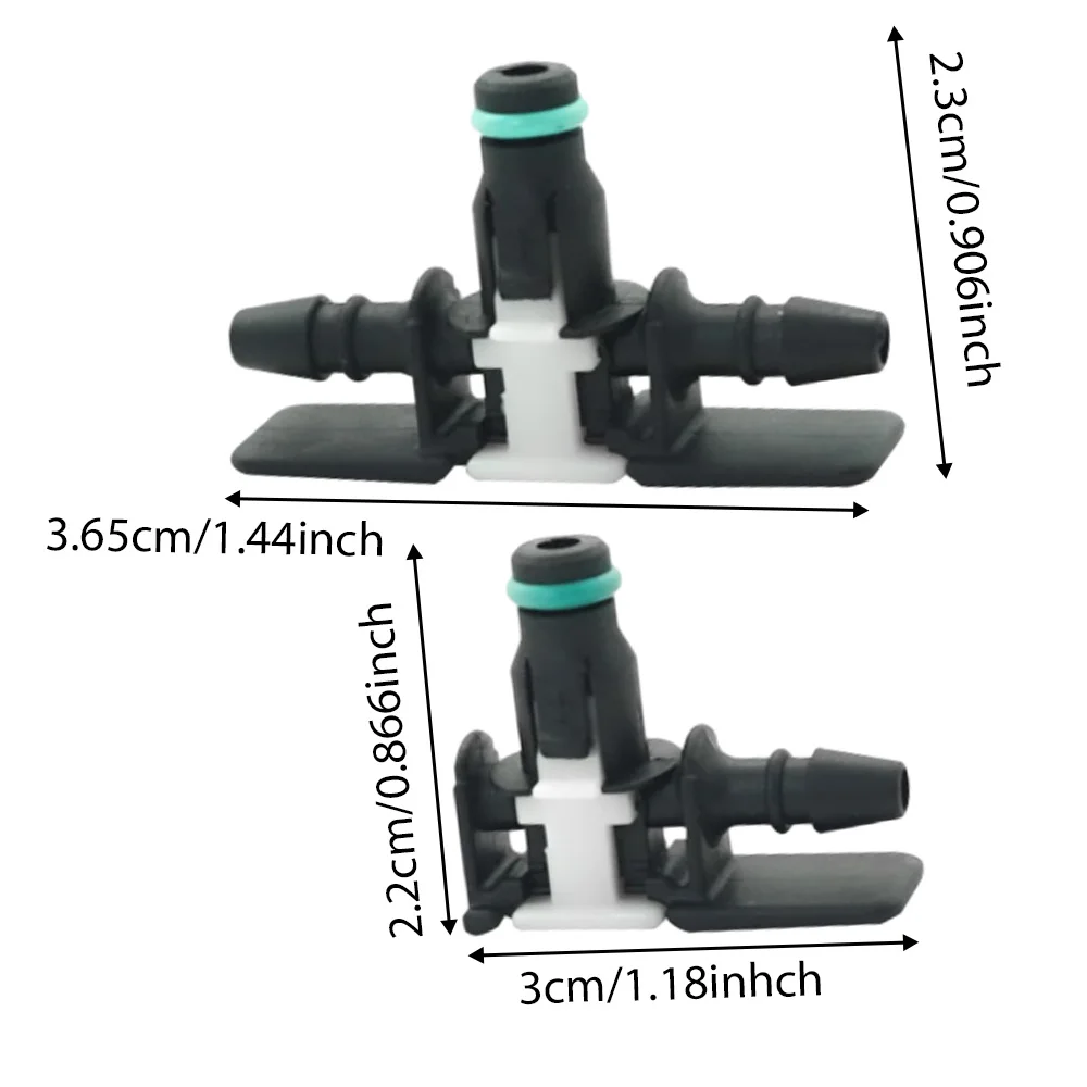 

68229388AA Fuel Injector Return Fitting Set for Ram Grand Cherokee EcoDiesel 3.0L T & L Shape Return Oil Connector 6pcs