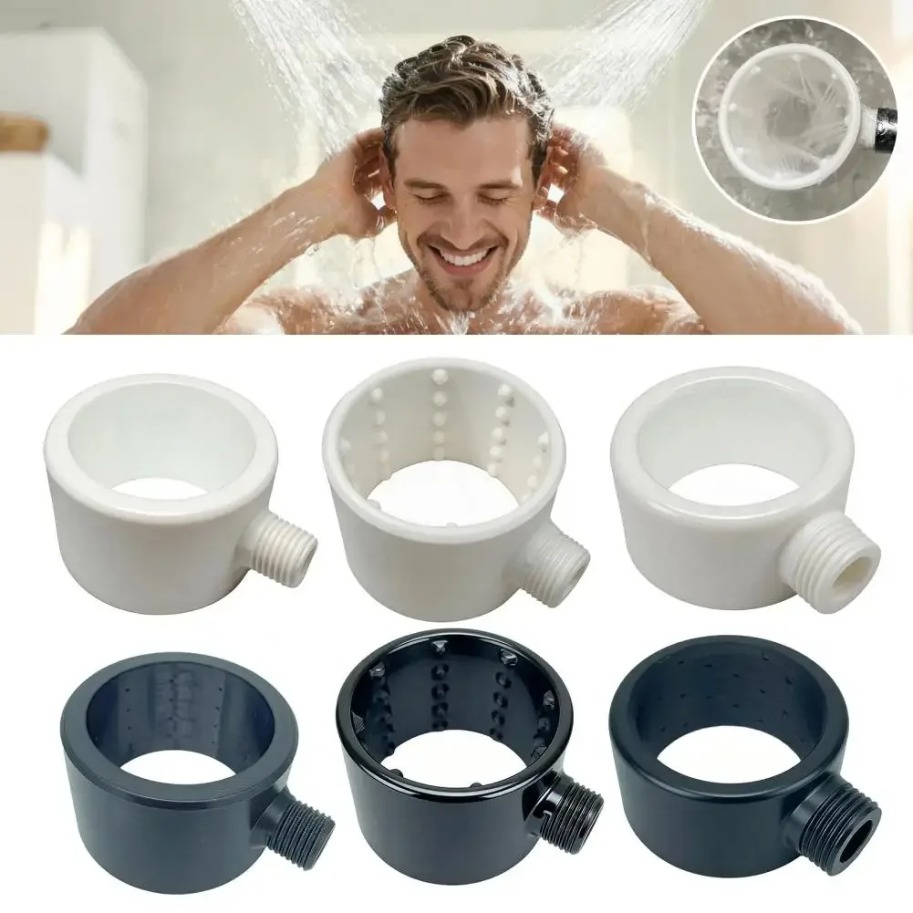 Shower Head Powerful Supercharging Hydromassage 360-Degree Ring Water Spray Spiral Nozzle All-round Cleaning Shower Head view 6