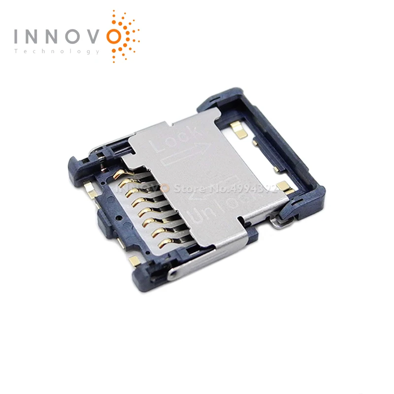 10pcs/lot ST1W008S4AR1500 ST1W008S4AR ST1W008S4BR1500 ST1W008S4BR CONN MICRO SD CARD HINGED TYPE IC CHIP New original