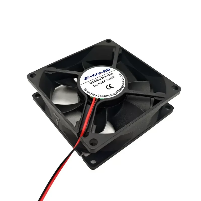 New ZHENHAO ZHD5015 ZHD8025 inverter small fan 12/24V0.15A 0.2A 0.3A