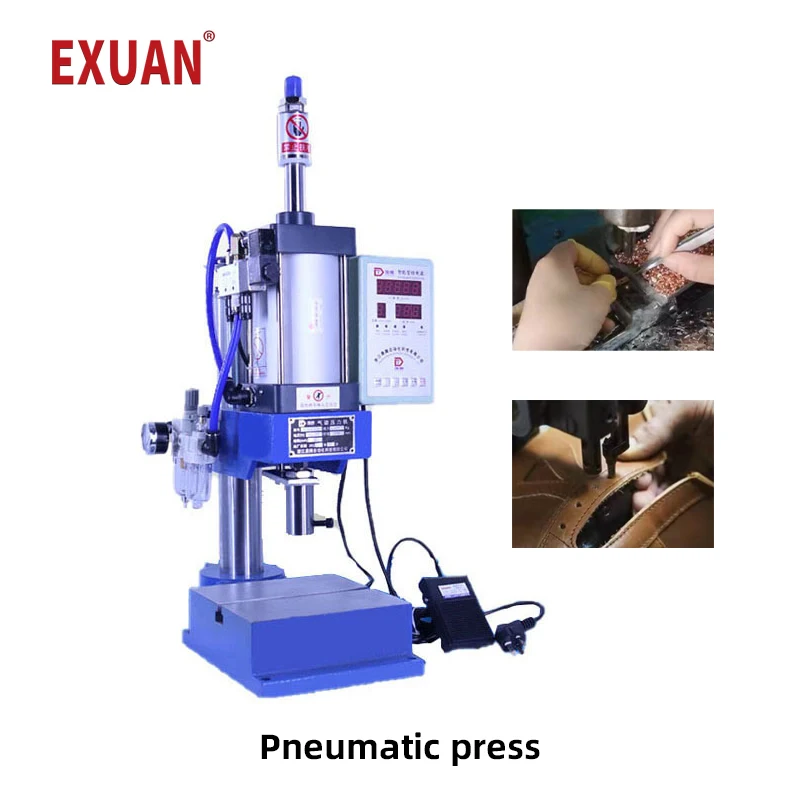 DT-63 Bench Press Small High Precision Riveting Machine Pneumatic Punching Machine 200kg Single Column Riveting Machine