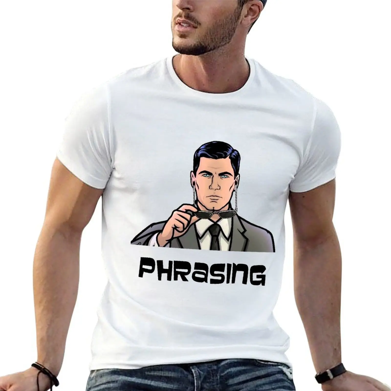 

Sterling Archer Phrasing Archer Phrasing T-Shirt t shirt man luxury graphic t shirts for man man t shirts graphic T-Shirt