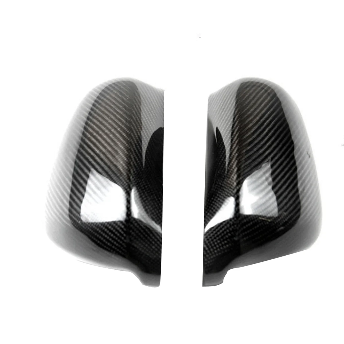 Real Carbon Fiber Side Rear View Mirror Cover Trim Side Wing Mirror Caps for Maserati Quattroporte GT GTS 2007-2018