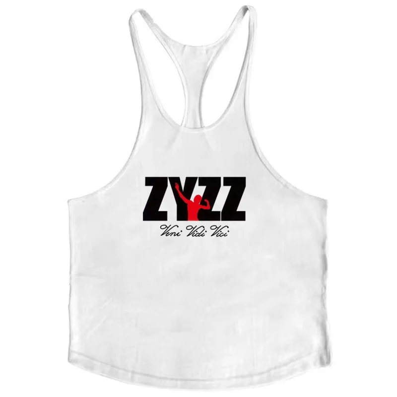 

Men's Muscle-Building Gym Tank – I-Back Sleeveless Stringer Vest, Fitness Exercise Cotton Undershirt Training Top