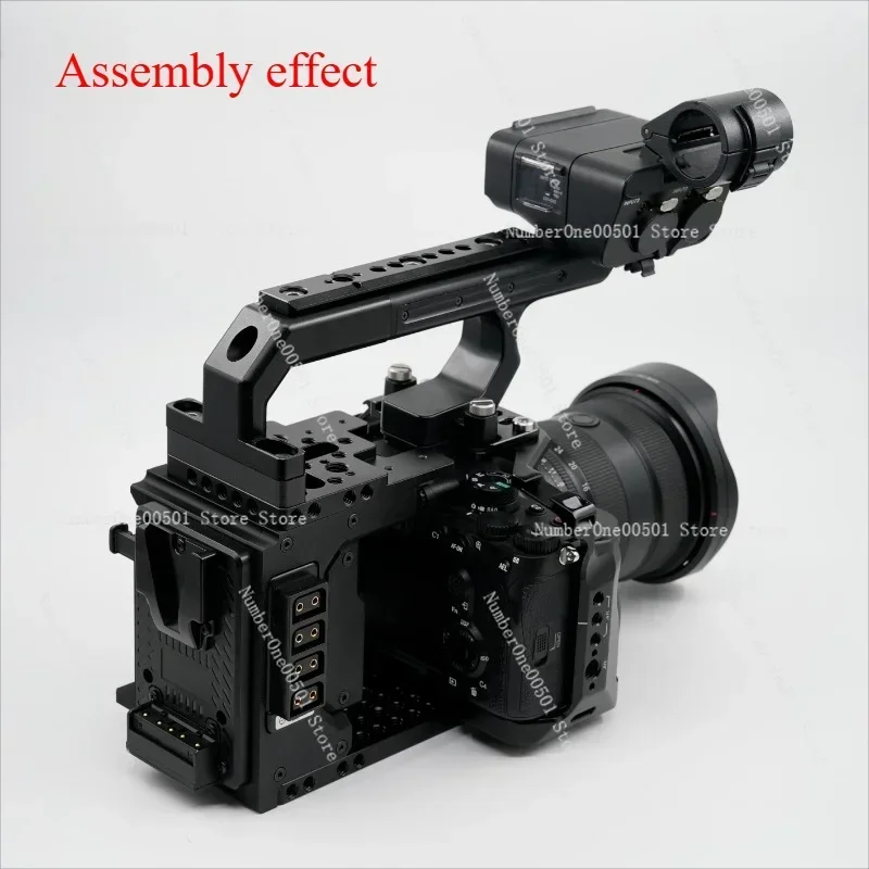 Applicable to Sony Camera FX3/Fx30/A7m4/A7s3 Expansion Module XLR Audio Handle Fittings