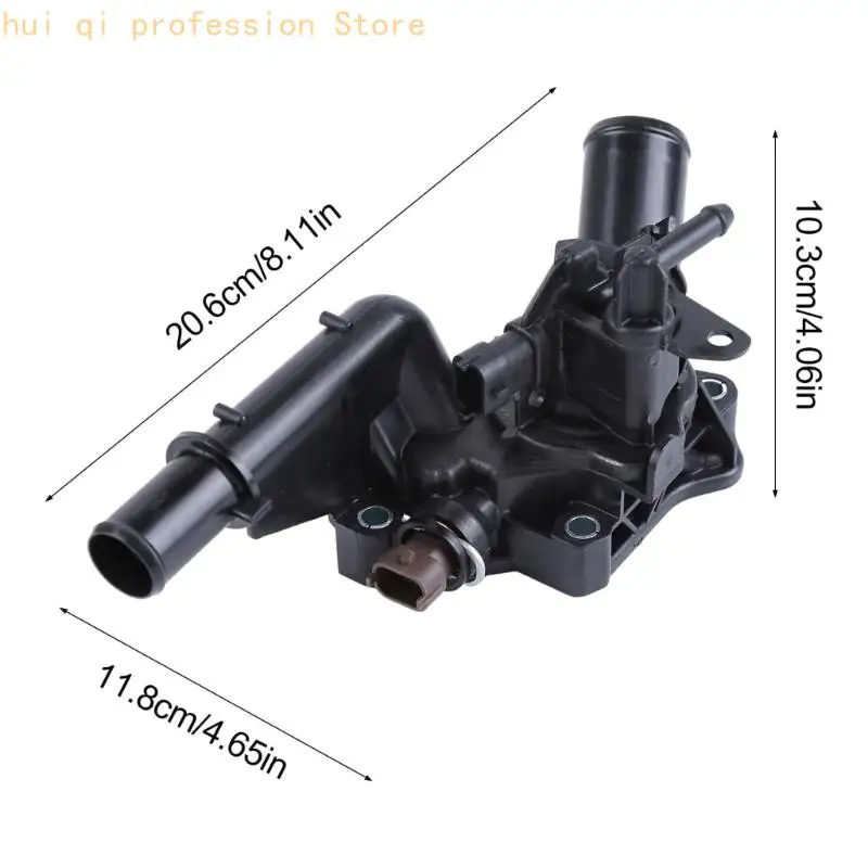 Teilenummern des Motorkühlmittel-Thermostatgehäuses 68498366AA 68439166AA, Wartung der Flanschdichtung und des Kühlsystems H8WE – Detail 6