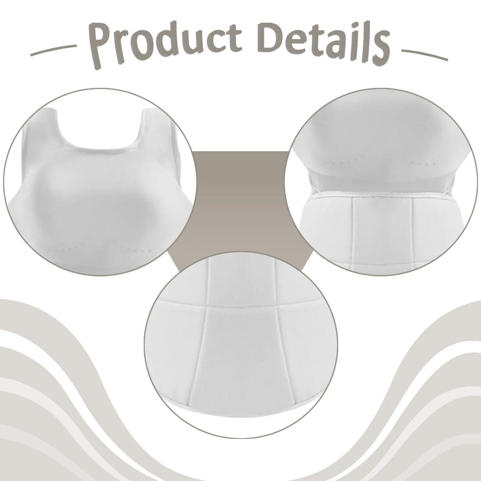 Womens Karate Belly Chest Protector Protective Gear Wear Resistant Breathable Equipment Boxing Protection Guard for Club Home