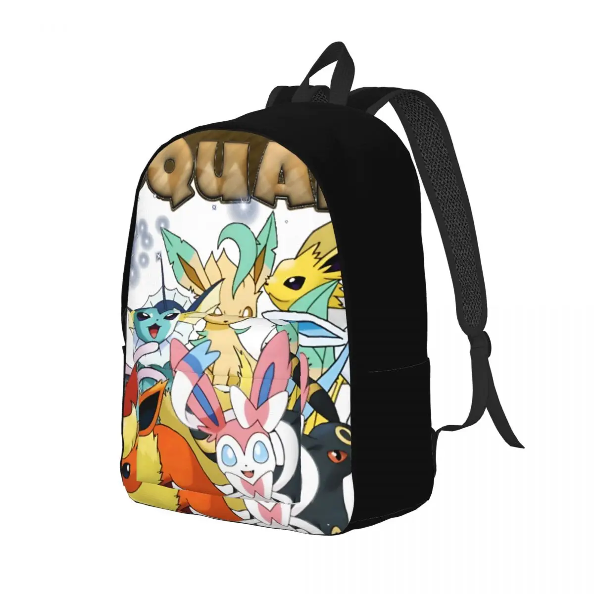 Eeveelutions  Laptop Bag Eevee For Men Kid Daily For School For Gifts Multi Compartment Kindergarten Ba