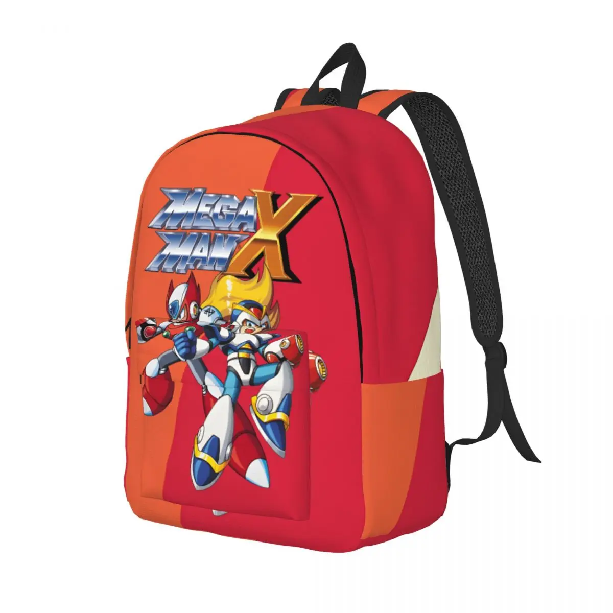 Daily Mega Man Laptop Bag Hiking Multi Compartment Mega Man Preschool Laptop Bag Birthday Gift