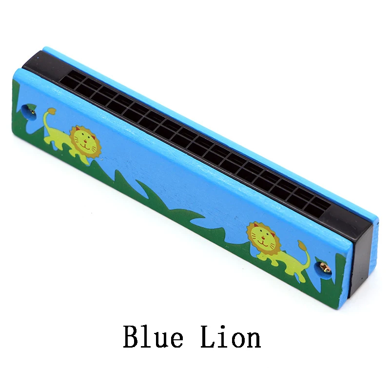 Kinderen Houten Mondharmonica Muziekinstrument Speelgoed Muziek Leermiddelen Puzzel Vroeg Onderwijs Kleuterschool Beginners TMZ