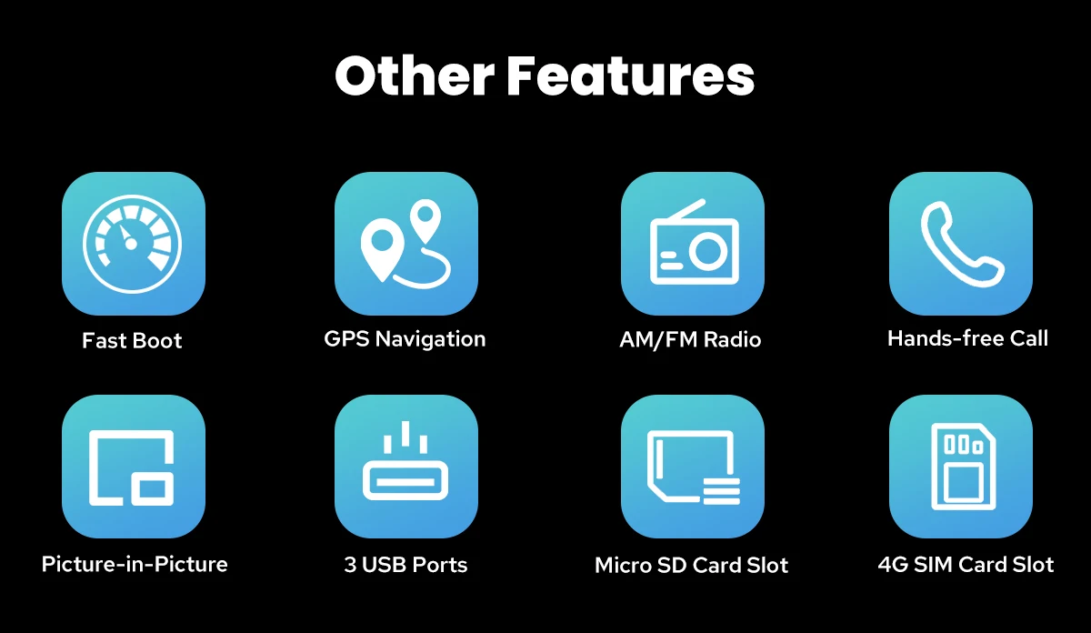 JOYING 9" Android Car Stereo for Subaru Legacy Outback 2015-2018 Wireless CarPlay Android Auto GPS OEM Camera Harman Kardon