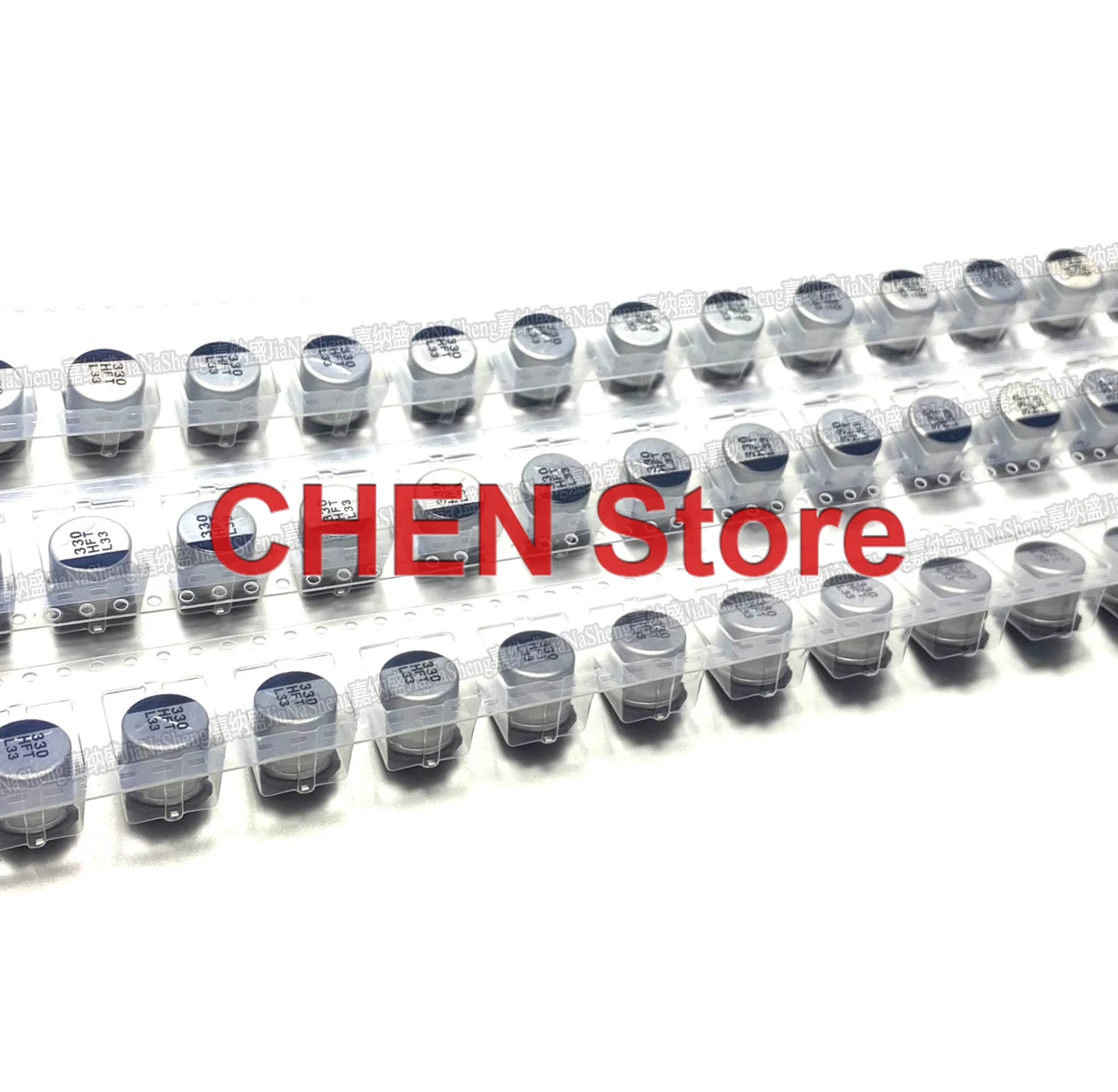 

10 шт./лот, новый оригинальный Matsushita SMD EEEFT1H331GP 330 мкФ 50 В 10X10,2 алюминиевый электролитический конденсатор FT 50V330 мкФ, бесплатная доставка