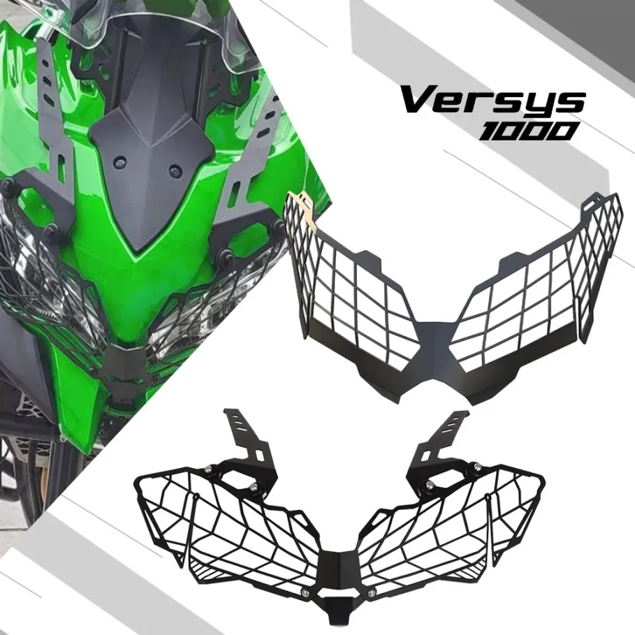 

VERSYS650 VERSYS1000 Motorcycle Headlight Guard Headlight Protector Cover For Kawasaki VERSYS 650 1000 KLE1000 R 2024 2023 2022